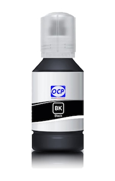 OCP Epson EcoTank L6460 Uyumlu Yazıcı Mürekkebi 140ml BK Black Siyah Pigment OCP Epson EcoTank L6460 Uyumlu Yazıcı Mürekkebi 140ml BK Black Siyah Pigment