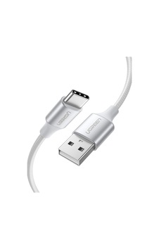 Ugreen Örgülü Usb Type-c Şarj Ve Data Kablosu, Beyaz, 2 Metre Sku: Zeus8690010076717 Ugreen Örgülü Usb Type-c Şarj Ve Data Kablosu, Beyaz, 2 Metre Sku: Zeus8690010076717