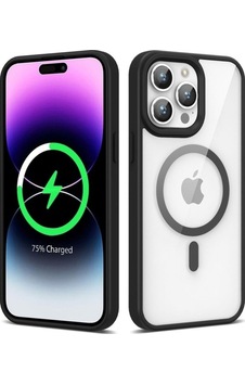 Apple Uyumlu iPhone 14 Pro Max Kılıf M-safe Wireless Şarj Özellikli Silikon Zore Ege Kapak Siyah Apple Uyumlu iPhone 14 Pro Max Kılıf M-safe Wireless Şarj Özellikli Silikon Zore Ege Kapak Siyah