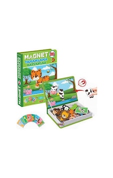 Eğitici Dıytoy Magnet Iq Hayvanlar Tamamlama Kartları Manyetik Pu Eğitici Dıytoy Magnet Iq Hayvanlar Tamamlama Kartları Manyetik Pu