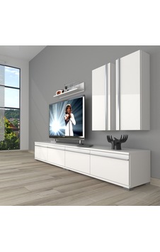 Decoraktiv Eko 5200t Mdf Tv Ünitesi Tv Sehpası - Parlak Beyaz Decoraktiv Eko 5200t Mdf Tv Ünitesi Tv Sehpası - Parlak Beyaz