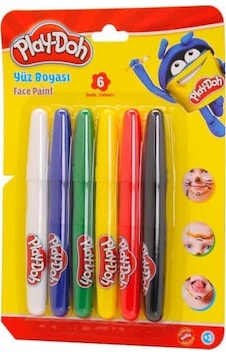 Play-doh Yüz Boyası 6 Renk Play-doh Yüz Boyası 6 Renk