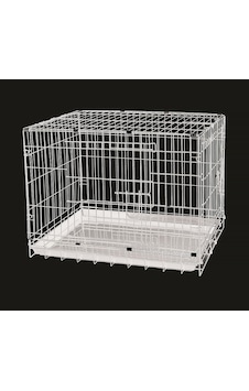 Dayang Köpek Kafesi Csmtex - 9 Beyaz 78x48x55 Dayang Köpek Kafesi Csmtex - 9 Beyaz 78x48x55