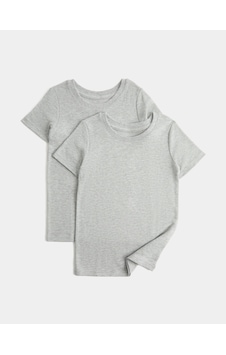 Marks & Spencer 2'li Termal Atlet T71004001t Gri Marks & Spencer 2'li Termal Atlet T71004001t Gri
