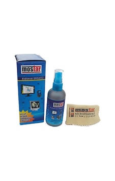 Mostar Bilgisayar Antistatik Temizleyici Sprey + Microfiber Temiz Mostar Bilgisayar Antistatik Temizleyici Sprey + Microfiber Temiz