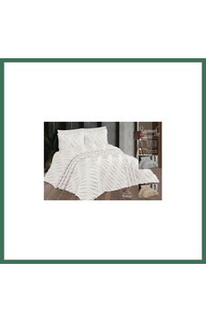 En-cag Çift Kişilik Yatak Örtüsü Krem 3 Parça Yatak Örtüsü Bedspread Bss En-cag Çift Kişilik Yatak Örtüsü Krem 3 Parça Yatak Örtüsü Bedspread Bss