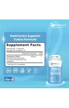 Tudca With Milk Thistle 1000 Mg 60 Kapsül