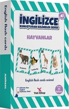 İngilizce Kelime Kartları - Hayvanlar İngilizce Kelime Kartları - Hayvanlar