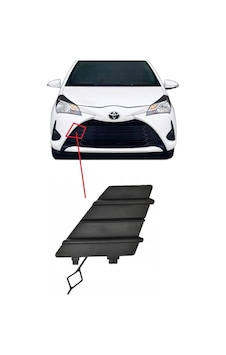 Toyota Yaris Ön Çeki Demir Kapağı 2017-2018-2019 Modeller Toyota Yaris Ön Çeki Demir Kapağı 2017-2018-2019 Modeller