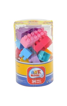 Vakumlu 34 Parça Pastel Renk Lego