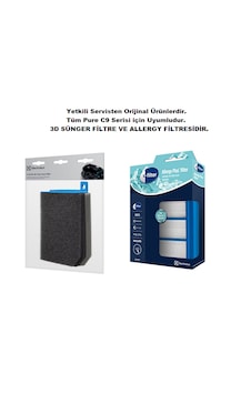Electrolux Uyumlu Pure C9 Serisi - Pc91-8stm - Anıma - Alrg - 4rrt Filtre Seti 1 Takım