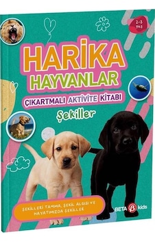 Harika Hayvanlar - Çıkartmalı Aktivite Kitabı - Buket Kurt - Beta Kids Harika Hayvanlar - Çıkartmalı Aktivite Kitabı - Buket Kurt - Beta Kids