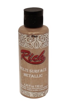 Rich Multi Surface Metalik Boya 130 cc Pudra Pembe 6530 Rich Multi Surface Metalik Boya 130 cc Pudra Pembe 6530