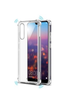 Huawei P20 Lite Kılıf Zore Nitro Anti Shock Silikon Renksiz Huawei P20 Lite Kılıf Zore Nitro Anti Shock Silikon Renksiz