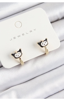 Pirinç Kuromi Model Gold Renk Çocuk Küpe Vice1395 0543 Diğer