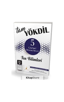 Tam Yökdil Fen Bilimleri Dijital Çözümlü 5 Deneme Sınavı / Mus . Tam Yökdil Fen Bilimleri Dijital Çözümlü 5 Deneme Sınavı / Mus .