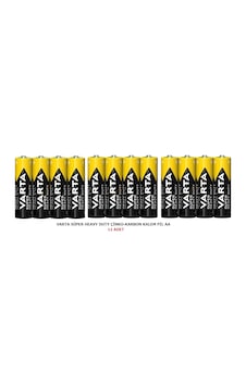 Varta Süper Heavy Duty Çinko-karbon Kalem Pil Aa 12 Adet Varta Süper Heavy Duty Çinko-karbon Kalem Pil Aa 12 Adet