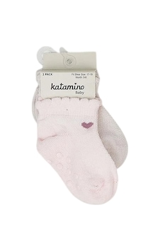 Katamino Ronse Kız 'li Abs Bebek Çorap 20408 Pembe-kahve Katamino Ronse Kız 'li Abs Bebek Çorap 20408 Pembe-kahve