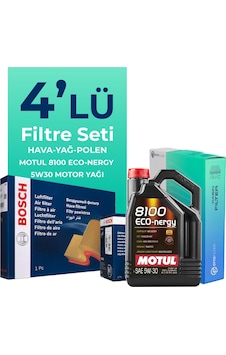 Bosch Honda Jazz 1.4 Benzin Filtre Bakım Seti Motul Motor Yağlı (2005-2008) 4 Lü Bosch Honda Jazz 1.4 Benzin Filtre Bakım Seti Motul Motor Yağlı (2005-2008) 4 Lü