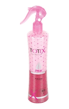 Totex Boyalı Saçlar İçin Çift Fazlı Pembe Fön Suyu 400 ML