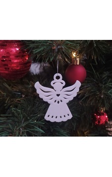 7 Adet Yılbaşı Noel Meleği Ağaç Dekoru 9 Cm 7 Adet Yılbaşı Noel Meleği Ağaç Dekoru 9 Cm