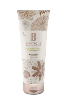Boutique BS Mandarin, Basil & Gapefruit Vücut Peelingi 225 G