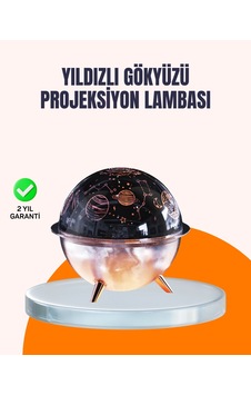 Kozmik Işık Efektli Projeksiyonlu Nemlendirici Gece Işığı - Htctduczzznemlendiricistar-4 Kozmik Işık Efektli Projeksiyonlu Nemlendirici Gece Işığı - Htctduczzznemlendiricistar-4