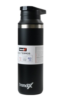 Trendix Çelik İçli Termos 500ml Siyah Skm018-500-byz Siyah