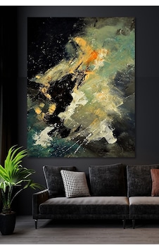 Homearths Dark Gökyüzü Sürreal Kanvas Tablo
