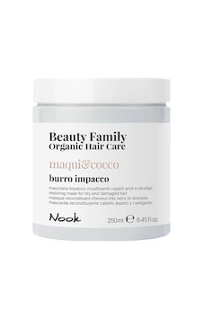 Nook Beauty Family Yıpranmış Saçlar İçin Hindistan Cevizi Macadamia Shea Yağlı Onarıcı Saç Maskesi 250ml Nook Beauty Family Yıpranmış Saçlar İçin Hindistan Cevizi Macadamia Shea Yağlı Onarıcı Saç Maskesi 250ml