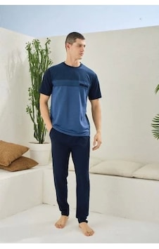 Moon Wear Erkek 2094 Erkek O Yaka Pijama Takım Lacivert Moon Wear Erkek 2094 Erkek O Yaka Pijama Takım Lacivert