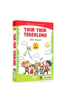 1. Sınıf Tıkır Tıkır Tekerleme - 10 Kitap Takım 1. Sınıf Tıkır Tıkır Tekerleme - 10 Kitap Takım