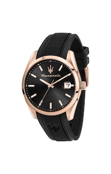 Maserati R8851151002 Silikon Kordon 5 Atm Suya Dayanıklı Siyah Renk Erkek Kol Saati Rose Gold Maserati R8851151002 Silikon Kordon 5 Atm Suya Dayanıklı Siyah Renk Erkek Kol Saati Rose Gold