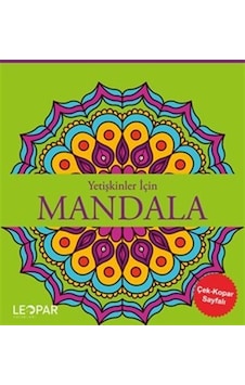 Yetişkinler İçin Mandala Yeşil Yetişkinler İçin Mandala Yeşil