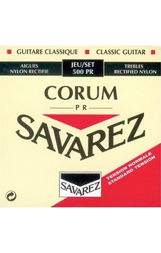 Gewa 656087 Savarez Corum 500pr Klasik Gitar Teli Normal Tansiyon Naylon Tizler Ve Esnek Baslar İle Dengeli Ve Sıcak Karakter Gewa 656087 Savarez Corum 500pr Klasik Gitar Teli Normal Tansiyon Naylon Tizler Ve Esnek Baslar İle Dengeli Ve Sıcak Karakter