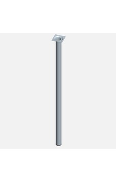 Regalux Masa Ayağı, Çelik Boru Yuvarlak, 700 Mm Paslanmaz Çelik Renginde Diğer Regalux Masa Ayağı, Çelik Boru Yuvarlak, 700 Mm Paslanmaz Çelik Renginde Diğer
