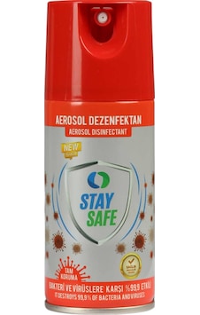 Stay Safe – Aerosol Dezenfektan 150ml. (9'lu Paket)