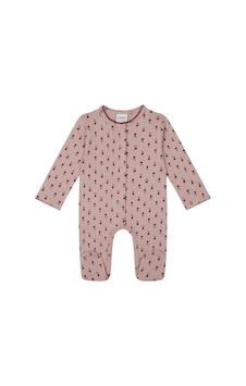 Antebies Organik Gots Sertifikalı Minik Güller Desenli, Önden Ve Ağdan Çıtçıtlı, Uzun Kollu, Ayaklı Bebek Tulumu Pembe Antebies Organik Gots Sertifikalı Minik Güller Desenli, Önden Ve Ağdan Çıtçıtlı, Uzun Kollu, Ayaklı Bebek Tulumu Pembe