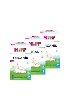 Hipp Organik 1 Keçi Sütü Bazlı Bebek Sütü 400 Gr 3 Adet Hipp Organik 1 Keçi Sütü Bazlı Bebek Sütü 400 Gr 3 Adet