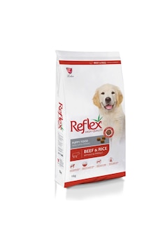 Reflex Biftekli ve Pirinçli Yavru Köpek Maması 3 KG Reflex Biftekli ve Pirinçli Yavru Köpek Maması 3 KG