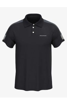 Skechers Colorblock Erkek Polot-shirt Siyah Skechers Colorblock Erkek Polot-shirt Siyah