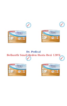 Dr. Pedical - Belbantlı Yaşlı Yetişkin Hasta Bezi Small Beden - 120'li S Dr. Pedical - Belbantlı Yaşlı Yetişkin Hasta Bezi Small Beden - 120'li S