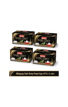 Earl Grey 3,2 G X 48 Demlik Poşet Çay 4 Kutu