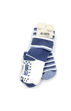 Artı Çorap Artı Kids Lusi 2'li Çorap 44128 Gri Artı Çorap Artı Kids Lusi 2'li Çorap 44128 Gri