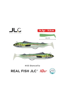 Jlc Real Fish 10 Combo Set 14.5gr 9.5cm 03 Doncella 2+2 Silikon Balık Jlc Real Fish 10 Combo Set 14.5gr 9.5cm 03 Doncella 2+2 Silikon Balık