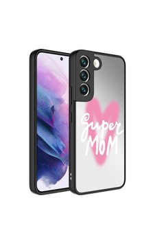 Galaxy S21 Fe Kılıf Aynalı Desenli Kamera Korumalı Parlak Zore Mirror Kapak Süper Anne Galaxy S21 Fe Kılıf Aynalı Desenli Kamera Korumalı Parlak Zore Mirror Kapak Süper Anne