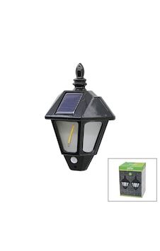 2 Pcs Solar - Güneş Enerjili Duvar Lambası Cob Led Sensörlü 3 Mod Fonksiyon Bahçe-balkon-sokak Pt-2981