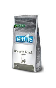 Vet Life Neutered Female Kısırlaştırılmış Dişi Kedi Maması 2 KG