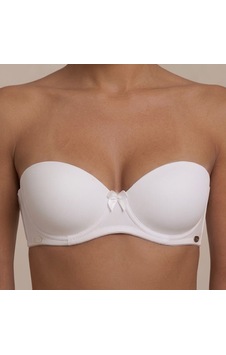 Ellovia Straplez Model Boş B Cup Sütyen - 126 Beyaz Ellovia Straplez Model Boş B Cup Sütyen - 126 Beyaz