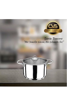 Cvs Dn 20050 Elit Platin Kulp 24 Cm Derin Tencere Metalik Gri Cvs Dn 20050 Elit Platin Kulp 24 Cm Derin Tencere Metalik Gri